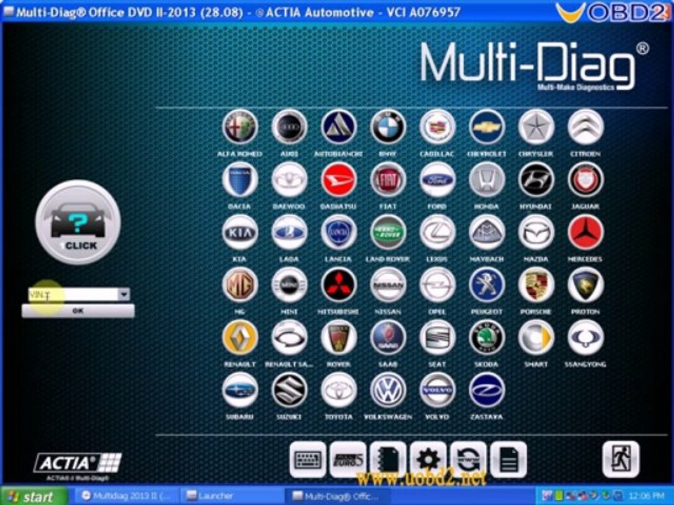 How to setup 2013-II Multi-Di@g Access J2534 Pass-Thru OBD2 Device