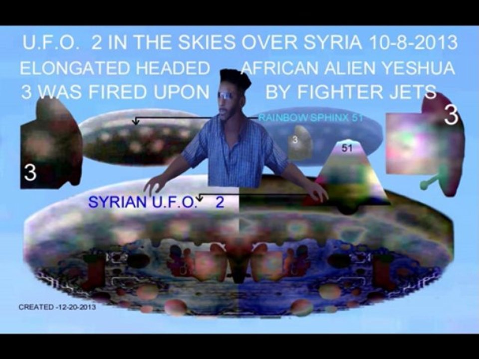 UPDATE 4 TO AN ELONGATED HEADED YESHUA 3 FACE IN AFGHANISTAN'S U.F.O.