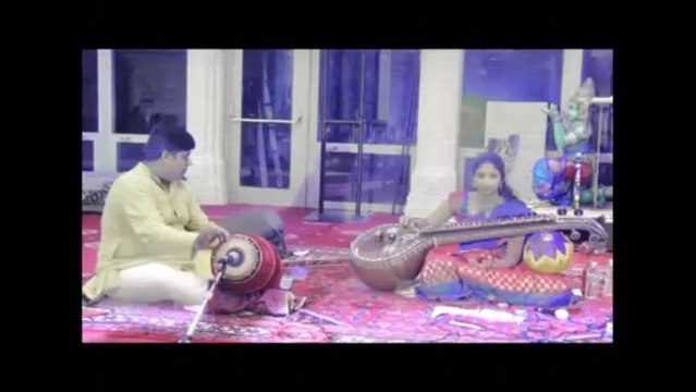 HINDU TEMPLE OF GREATER CHICAGO: EKANTHA SEVA VEENA CONCERT: SRI NITYA PARITI: MARUGELARA