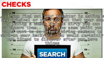 A Lawbreaker Background Check Can Assist You Rest Easier