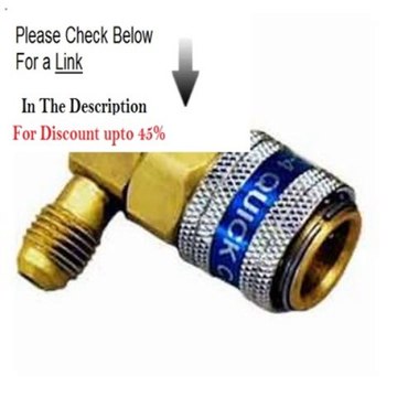 Clearance Yellow Jacket 41318 Lo-side coupler with 1/4 flare R-134a