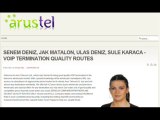 SENEM DENIZ, JAK MATALON, ULAS DENIZ, SULE KARACA - VOIP TERMINATION QUALITY ROUTES