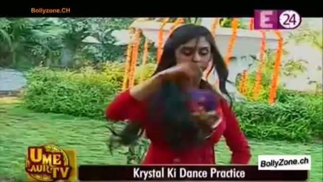 Krystal Ki Dance Practice!! - Ek Nayi Pehchaan - 26th Dec 2013
