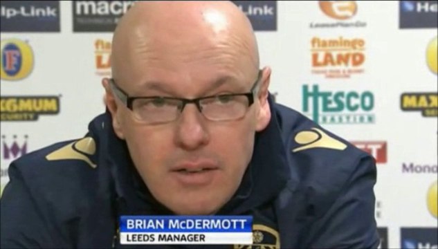 Brian McDermott Pre Blackpool #SSN #LUFC