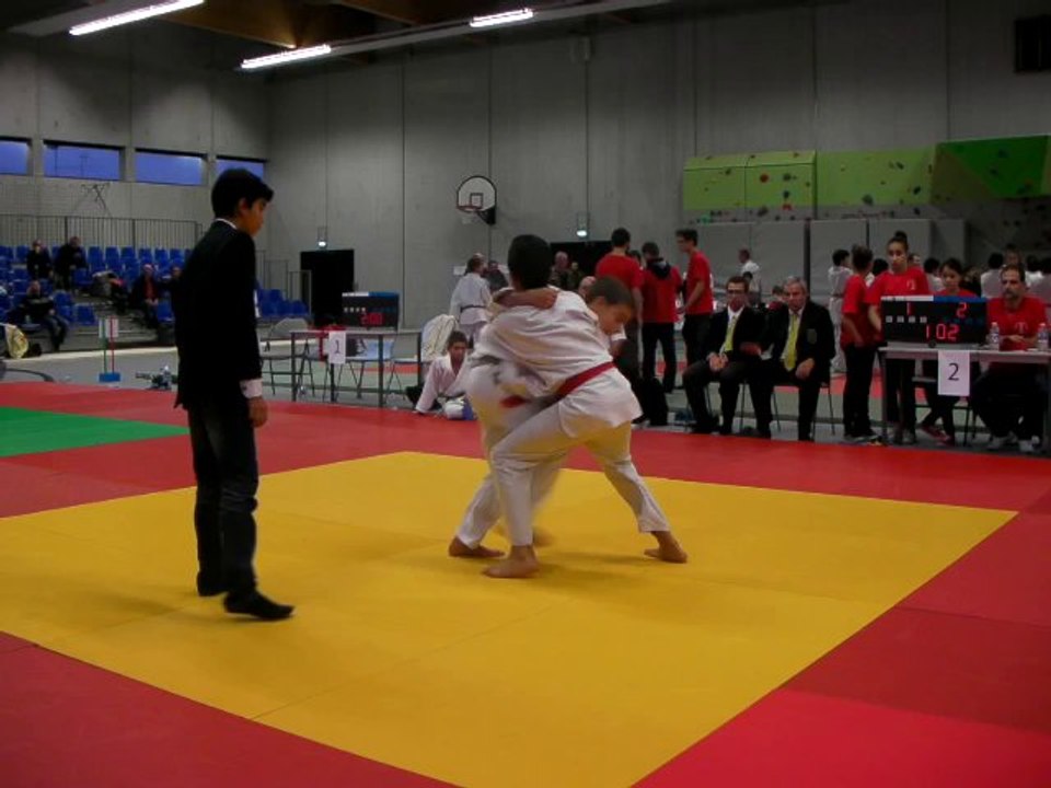 2è tournoi régional de judo de la Ville de Cenon Benjamins Finale -42kg Tableau A