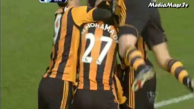 هدف هال سيتي الأول في مانشستر يونايتد - الأسبوع 18 - 26/12/2013