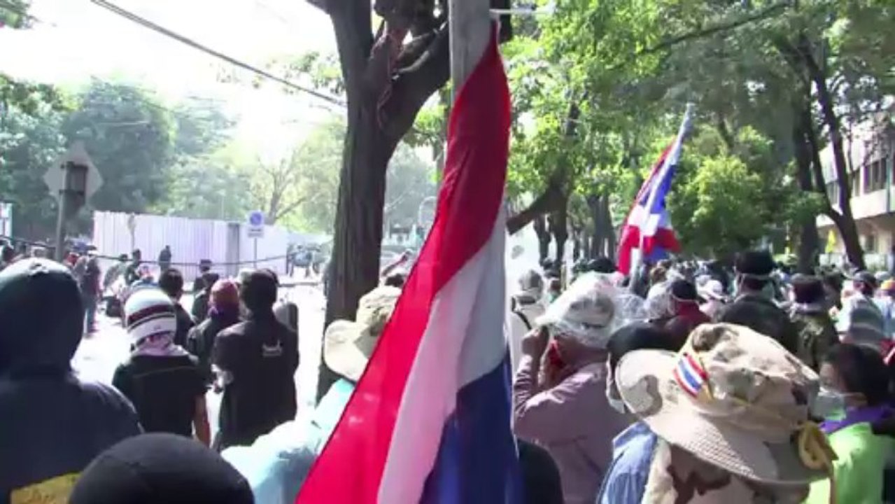 Thaïlande: violente manifestation anti-gouvernementale à Bangkok