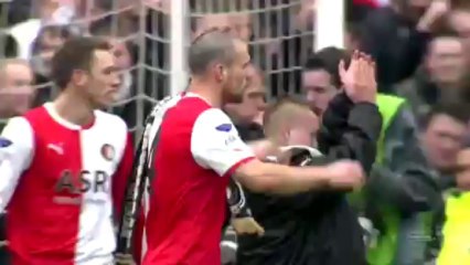 29-01-2012 Feest barst los na zege op Ajax