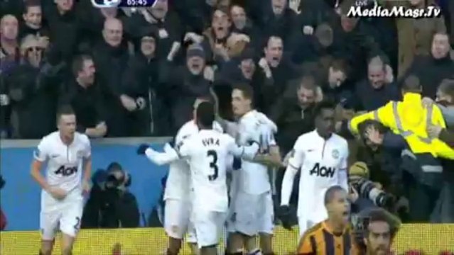 هدف مانشستر يونايتد الثالث في هال سيتي - الأسبوع 18 - 26/12/2013