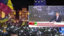 Listening Post - News Divide: Ukraine: Protests, politics and the press