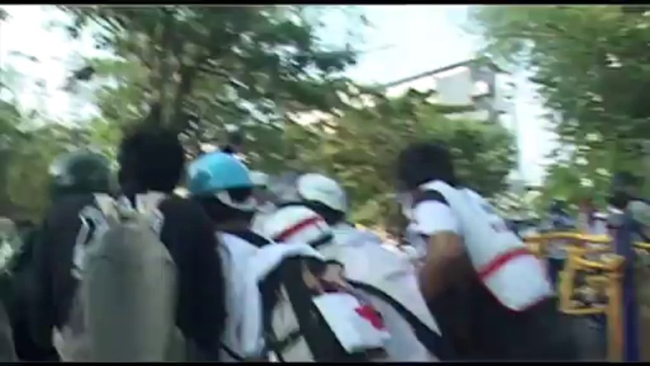 Bangkok (Thailande) 26:12:2013 Violences policieres