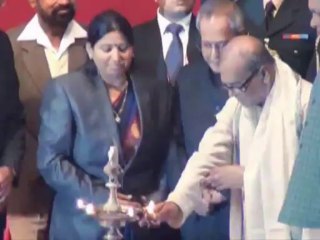 The president of India visit Allahabad to inaugurate 86th Nikhil Bhartiya  Bangla Sahitya Sammelan