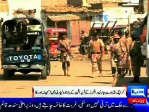 Unrest lyari: Question mark on Rangers targeted operation in Lyari!!!