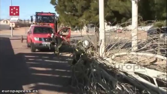 Fuerte temporal de viento en CastellónFuerte temporal de viento en Castellón