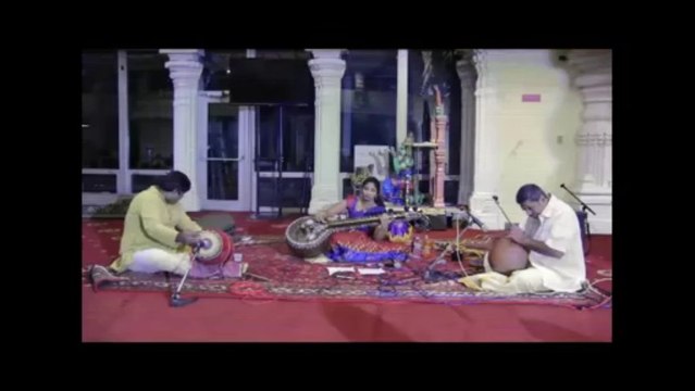 HINDU TEMPLE OF GREATER CHICAGO: EKANTHA SEVA CONCERT: NITYA PARITI: NARAYANATHE