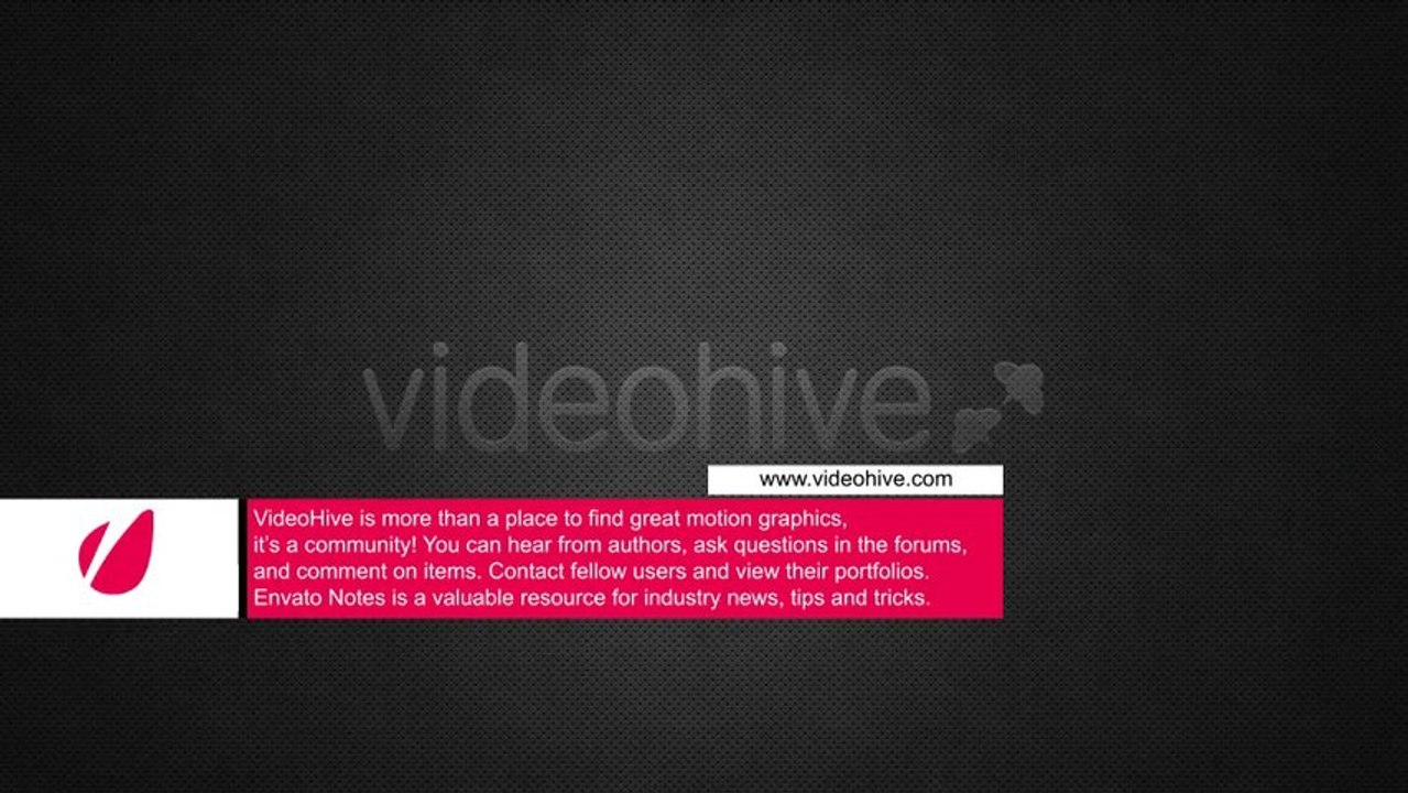 Lower Third - After Effects Template