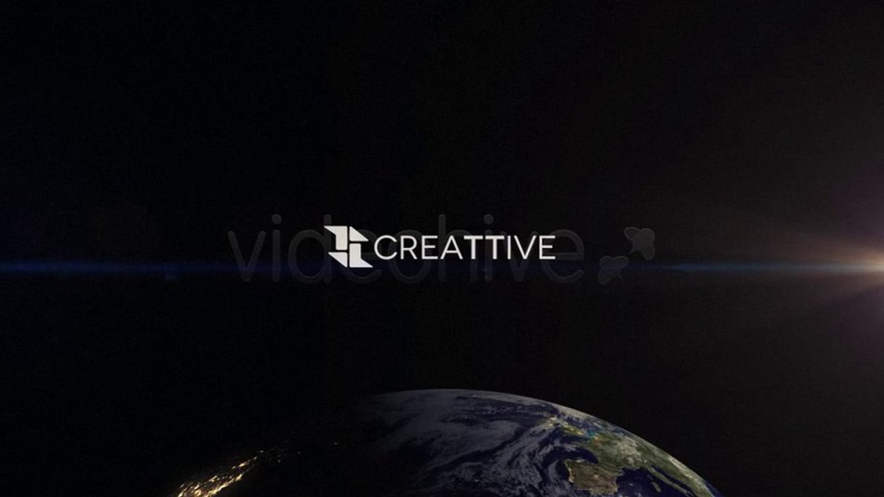 Earth Star Logo - After Effects Template