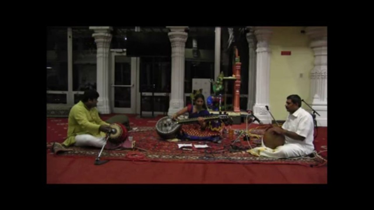 HINDU TEMPLE OF GREATER CHICAGO: EKANTHA SEVA CONCERT: NITYA PARITI: "MANGALAM"