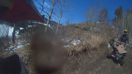 Renegade 800 Quad Steep Hill Climb