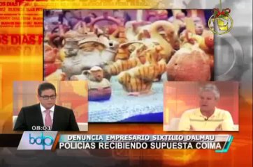 Denuncian que policías piden coima para permitir tráfico de arena en Cieneguilla