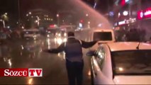Adana'daki protestoya polis müdahalesi!