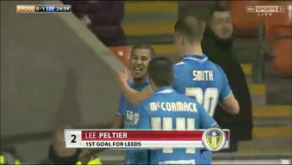 FOLLOW @WeAreLeedsMOT3 @Pelts_86 first goal for #LUFC v Blackpool 26/12/13