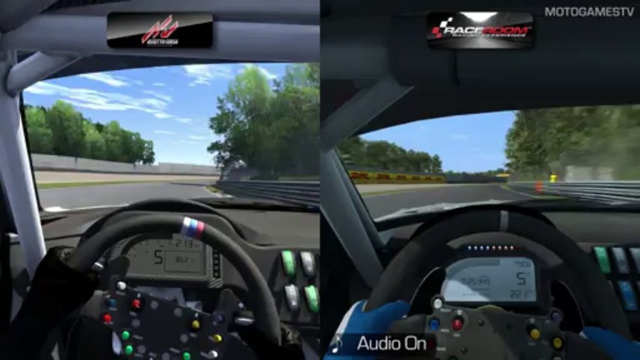 Assetto Corsa Beta vs R3E Beta - BMW Z4 GT3 at Monza