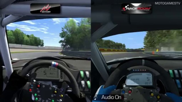 Assetto Corsa Beta vs R3E Beta - BMW Z4 GT3 at Monza