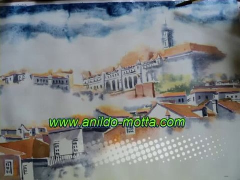 Aulas grátis pinturas com aquarelas passo a passo