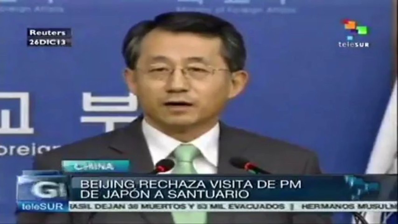 Censuran Beijing y Seúl la visita de Shinzo Abe al cementerio Yasukuni