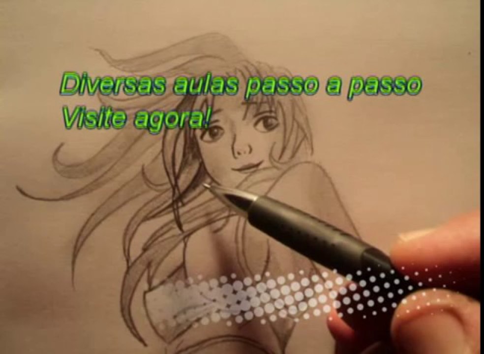 Desenho mangá aulas grátis passo a passo