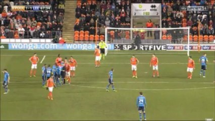 FOLLOW @WeAreLeedsMOT3 Kirk Broadfoot 'sending off' on @Rossmccormack44  #LUFC 26/12/13