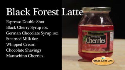 Black Forest Latte Recipe