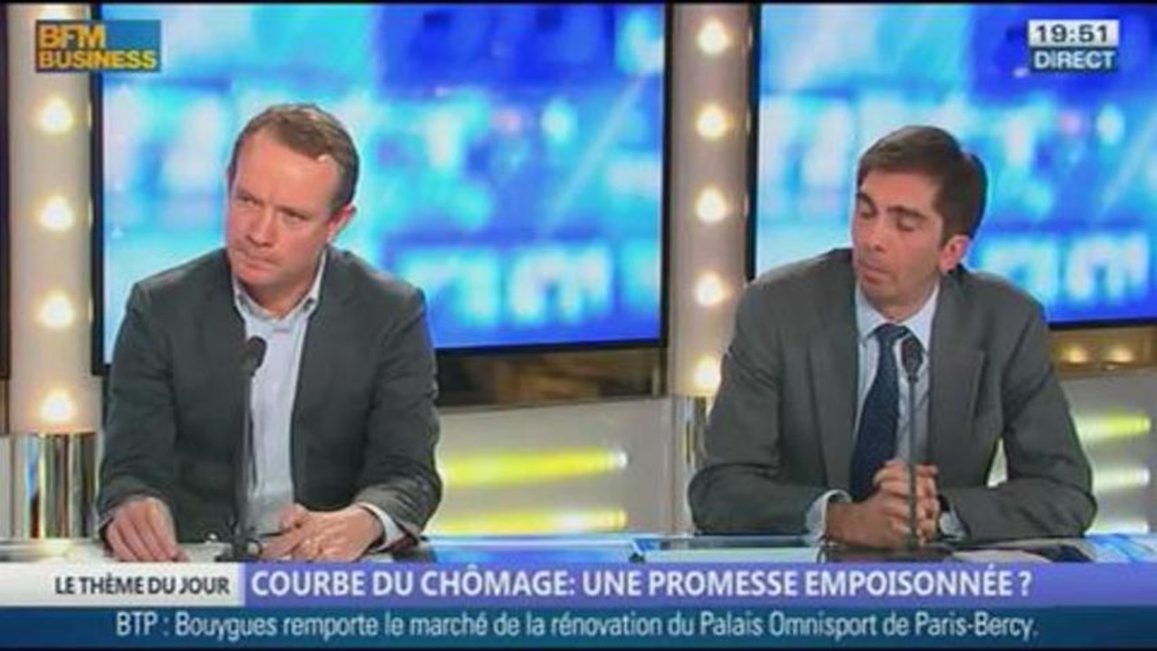 Inversion de la courbe du chômage: promesse empoisonnée ? dans Les décodeurs de l'éco - 26/12 3/5