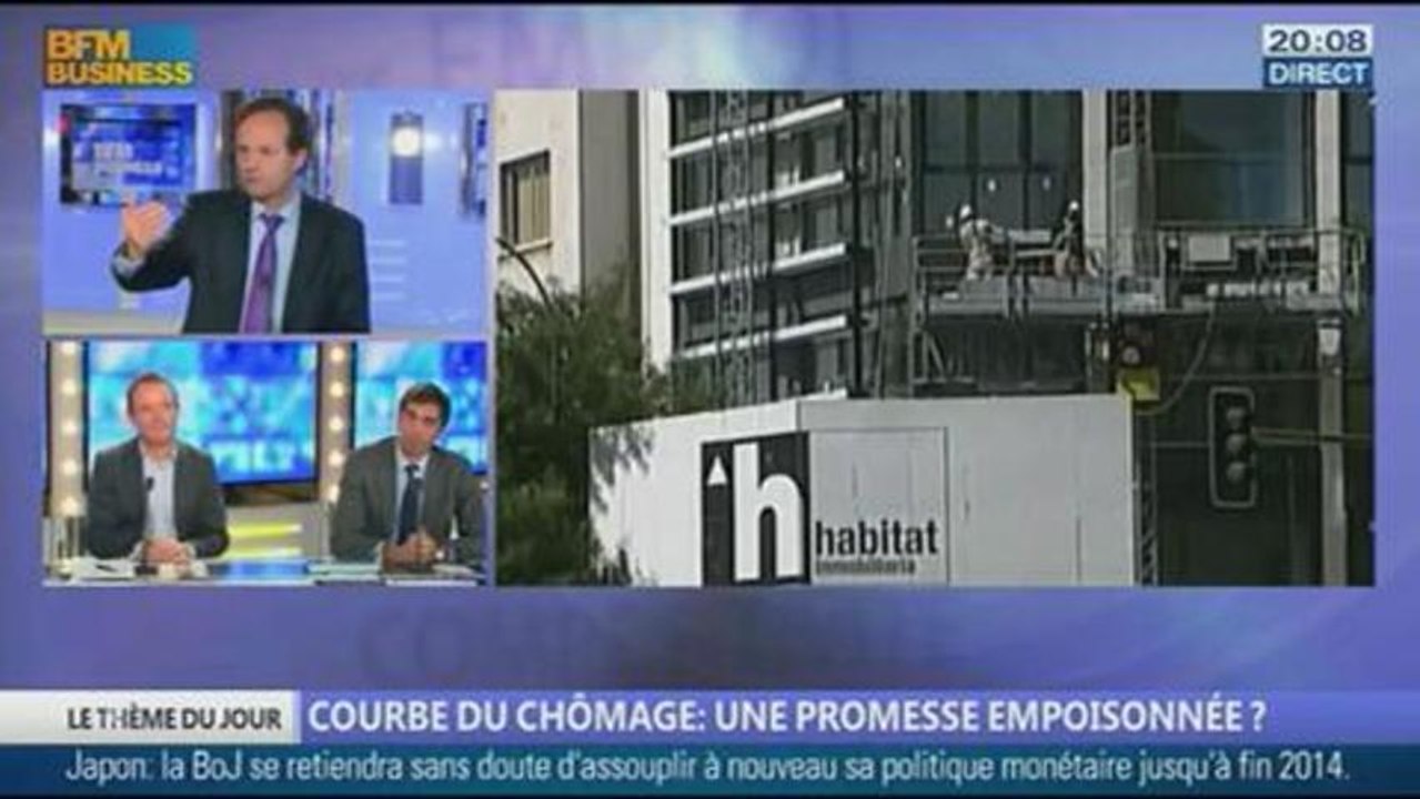 Inversion de la courbe du chômage: promesse empoisonnée ? dans Les décodeurs de l'éco - 26/12 4/5