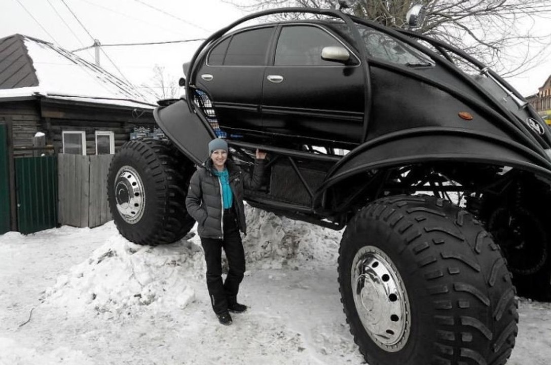 НИССАН-САМОДЕЛКА БИГФУТ/NISSAN-HOMEMADE BIGFOOT
