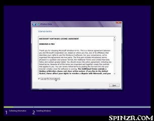 Installing Windows 8