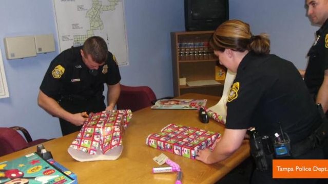Police Department Replaces Stolen Christmas Gifts
