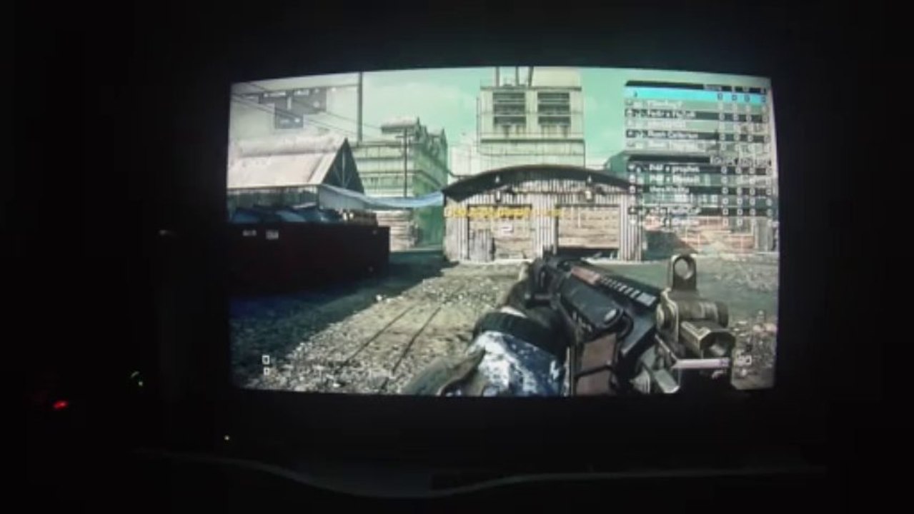 Teston le multi de CoD ghost ( filmer avec la gopro hero 3 )