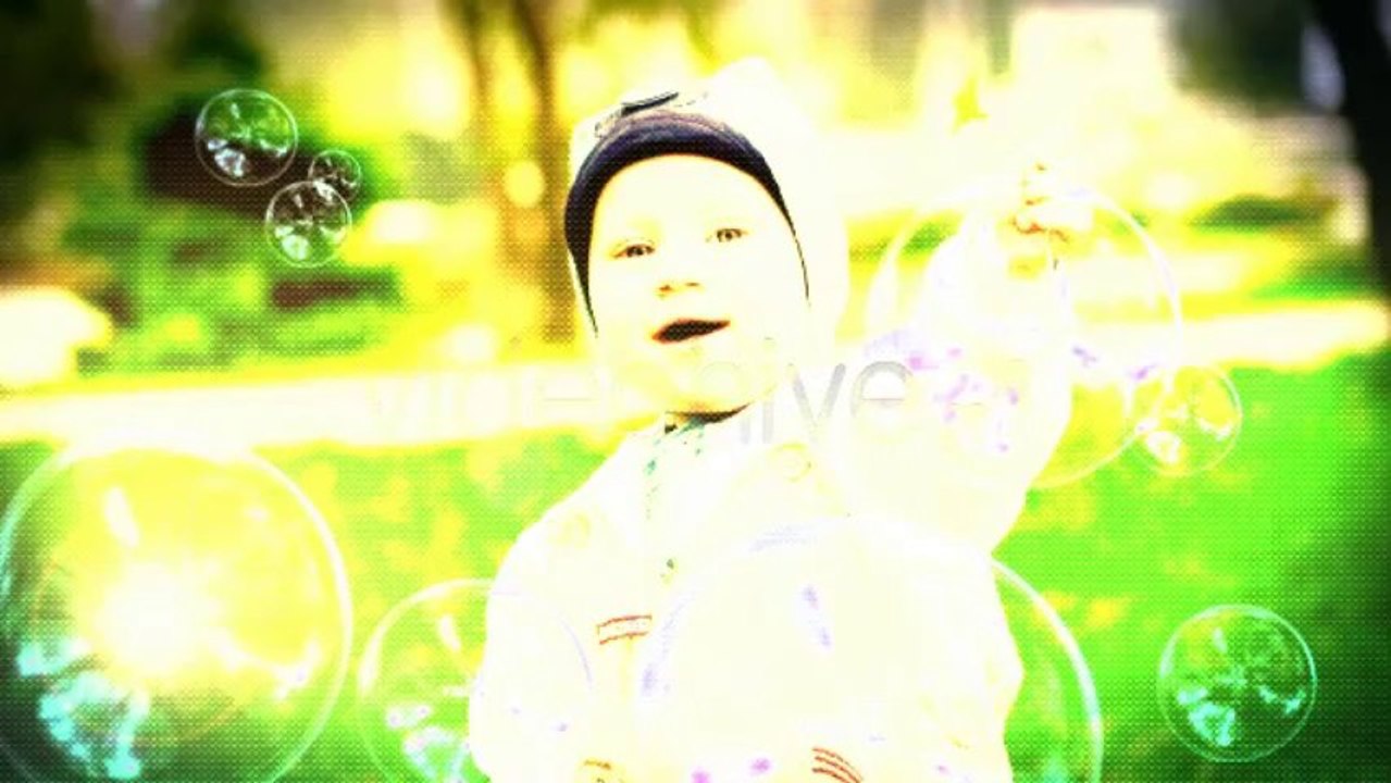Soap Bubbles Slide - After Effects Template