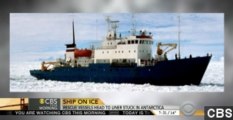 Antarctic Expedition Ship Trapped In Sea Ice