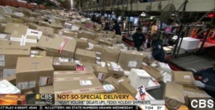 UPS, FedEx Attempt To Catch Up On Late Christmas Deliveries