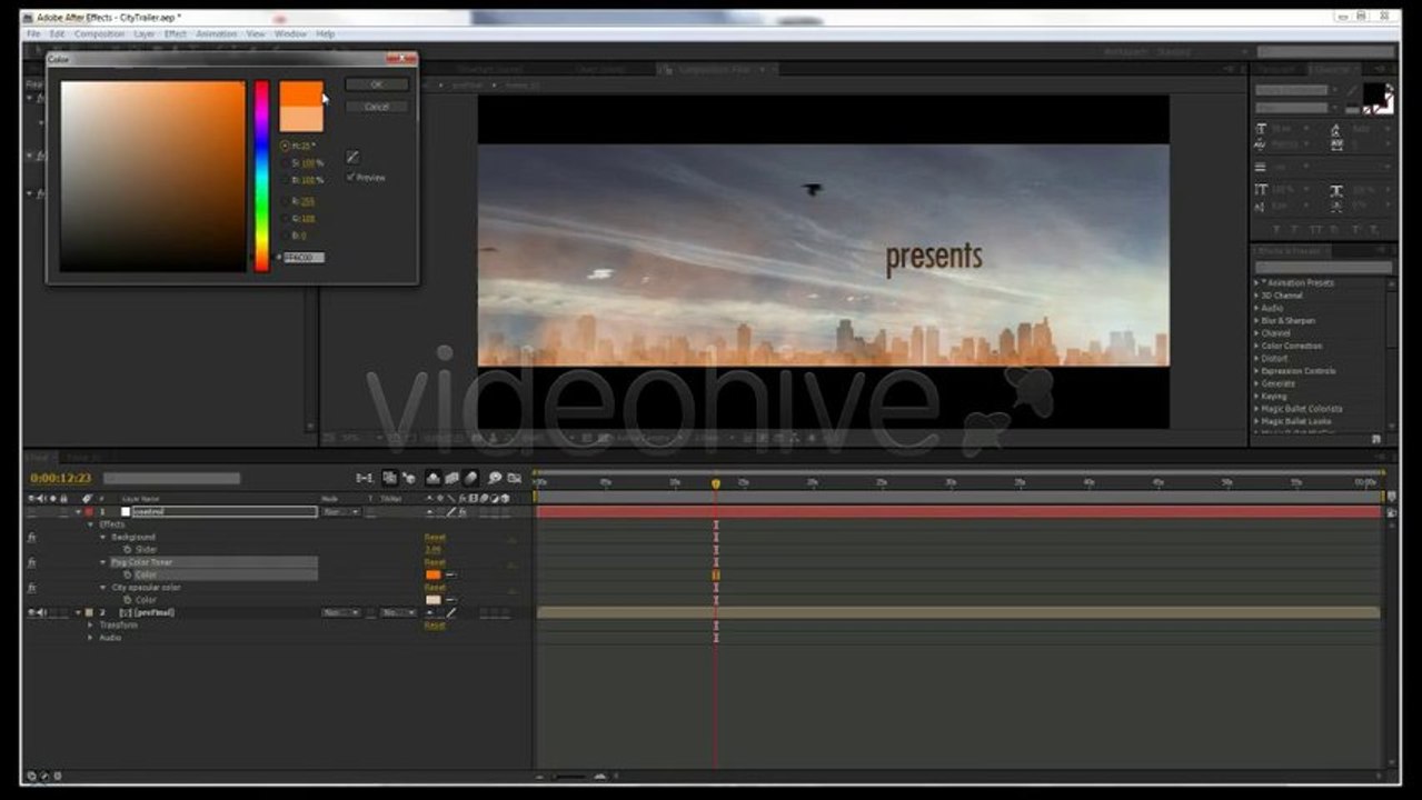 City Trailer - After Effects Template