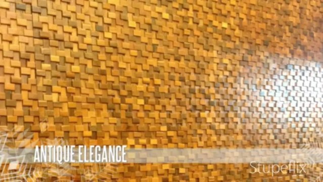 NỘI THẤT GỖ MOSAIC - HIỆU ỨNG 3D - CẢM HỨNG MỚI TRONG THIẾT KẾ NỘI THẤT