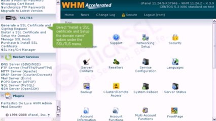 How to install an SSL Certificate in WHM