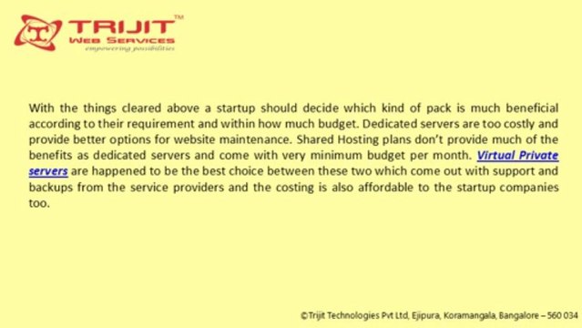 Virtual Private Server (VPS) Hosting Guide for startups