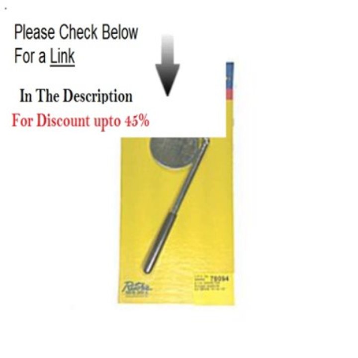 Clearance Yellow Jacket 78094 2-1/4" round mirror, (9-1/4" to 14-1/4" extension)