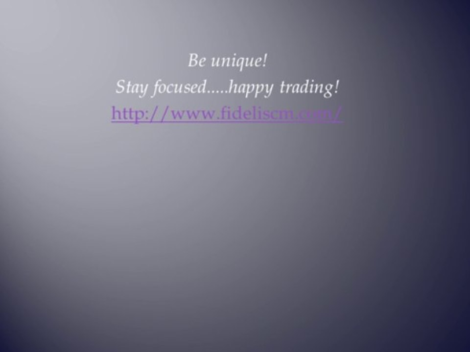 Are You Unique Forex Trader