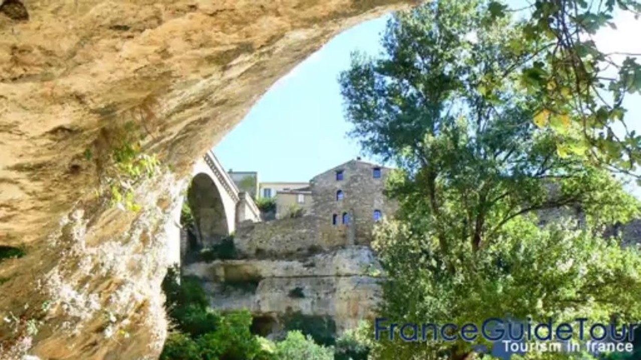 Le village de Minerve dans l'Hérault