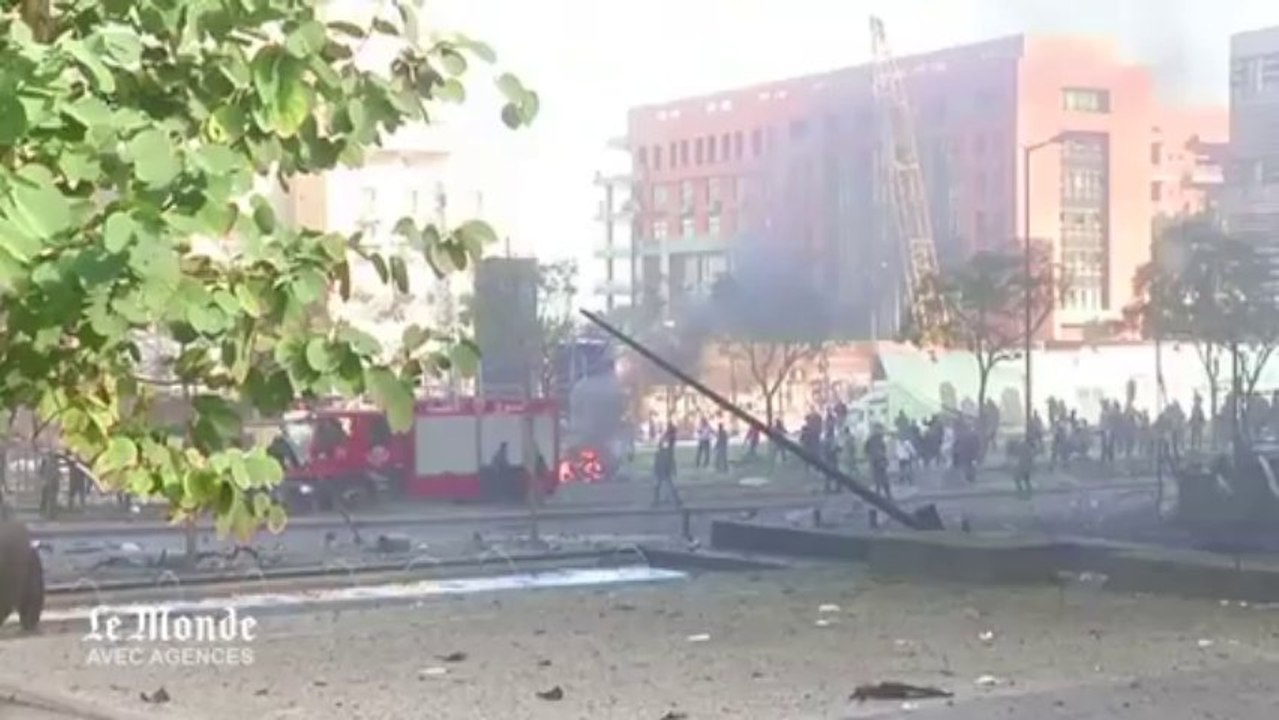 Les images de l'attentat meurtrier à Beyrouth